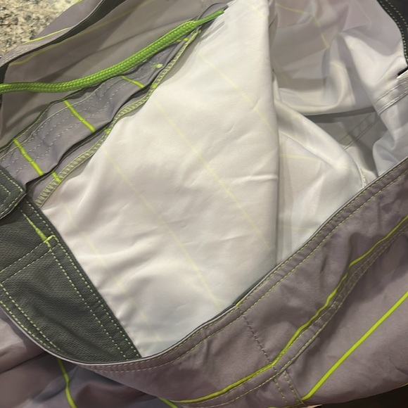 Stussy Cargo Board Shorts Swim Trunks Surfing Unlined new Stripe Mens Sizes - Picture 9 of 11